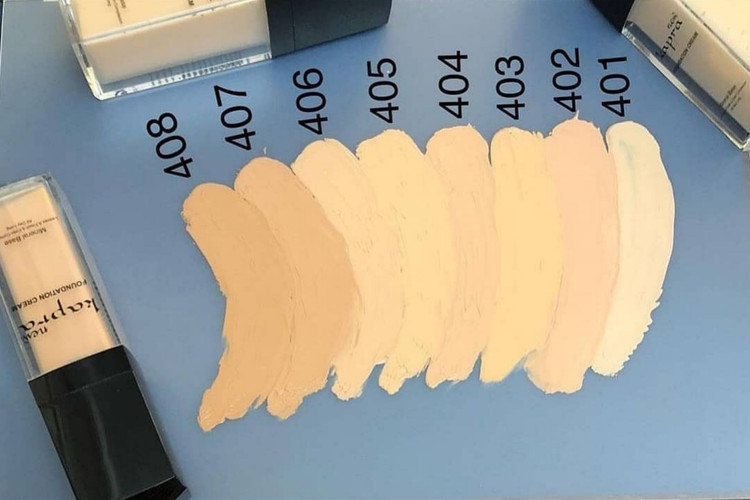 رنگبندی کرم پودر کاپرا