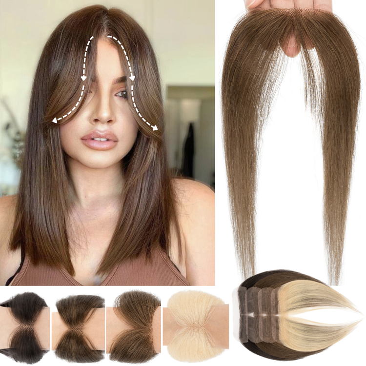 خرید پروتز جلو سر زنانه با موی طبیعی